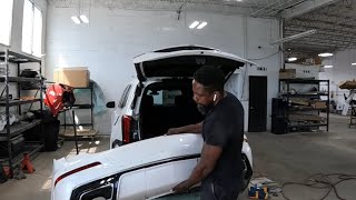 DIY 2022 Cadillac XT6-350t how to take the back bumper off