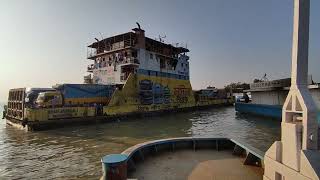 Bangladesh Big Big Ferry Video at Paturia ferry ghat