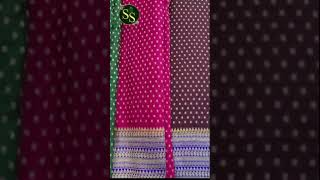 #upcoming sarees semi #banaras \u0026 #chinon silk Sarees | SS Boutique #sarees #shorts