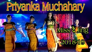 #Rangja_Bodo Priyanka_Muchahary_Miss_Dwijing_2018-19 Gwsw Twlaihang Twlaihang