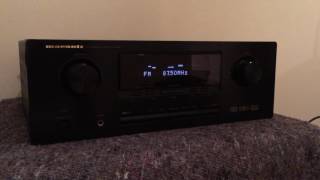 How to reset the Marantz SR4300 receiver amplifier