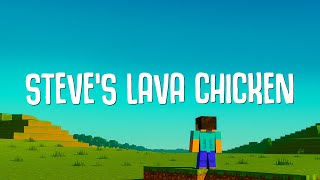 Steve S Lava Chicken Jack Black Lyrics Foryou Lipsync Minecraft Movie