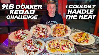 I COULDN'T HANDLE THE HEAT! UNDEFEATED DONER KEBAB CHALLENGE WITH HOT SAUCE!