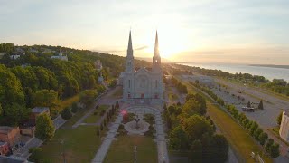 Basilique Saint-Anne-de-Beaupré | Filmé par drone