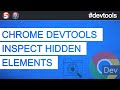 Chrome DevTools: Inspect hidden elements by debugging (ENG)