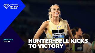 Hunter-Bell EASES past the field to win 1500m - Wanda Diamond League 2026