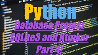 SQLite3 Database GUI, Organization, and Updates - Ktinker Database Project Series #4!
