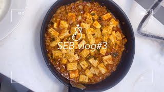 [SEB Vlog#3] 자취생 3개월차 초보요리사👨🏻‍🍳 첫 요리 브이로그 “마파두부” 도전?! 어서오세요🍲 맛있게 모시겠습니다🎥 #vlog  #요리 #마파두부