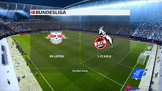 RB Leipzig vs FC Koln | Red Bull Arena | 2019-20 Bundesliga | PES 2020