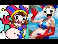 Pomni React to The Amazing Digital Circus - Poppy Playtime Chapter 3 | Funny Animation 176