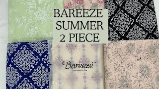 ||Bareeze Pure Swiss Lawn 2 Piece|Pakistani Dresses in Pure Lawn Fabric| Bareeze Embroidered Suits|