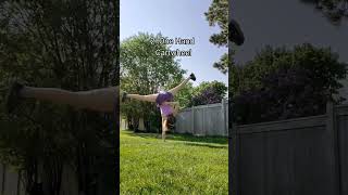 How To Do An Aerial/Cartwheel With No Hands- Full Tutorial On YouTube #tutorial #gymnastics #fitness