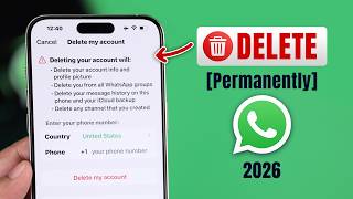 How to Permanently Delete WhatsApp Account [Step by Step Remove]