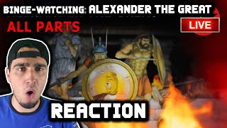 Binge-watching Epic History TV's Alexander the Great Series on Stream (All Parts)