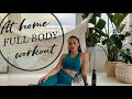 FULL BODY Workout | At Home with Joie Chavis