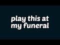 Lil Skies - Play This At My Funeral (Lyrics) ft. Landon Cube