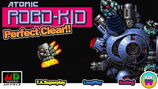 【GENESIS】 Atomic Robo-Kid ■ TAS / Superplay ■ JPN ■ No.0144