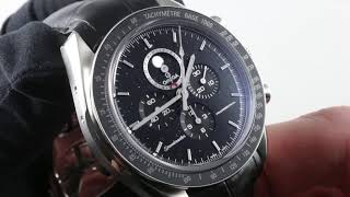 Omega Speedmaster Professional (AVENTURINE DIAL) Moonwatch Moon Phase 3876.50.31 Luxury Watch Review