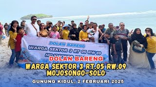 Dolan Bareng Warga Sektor 3 RT.05 RW.09 Mojosongo - Solo Goes To Gunung Kidul