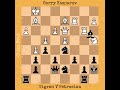 Garry Kasparov vs Tigran V Petrosian, 1981 #chess #chessgame