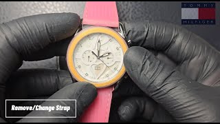 Remove/Change Rubber Strap | Tommy Hilfiger Watch | Easy Guide