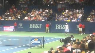 Roddick d Isner at 2012 BB&T Atlanta Open Semifinal (3rd Set)