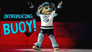 Seattle Kraken Mascot Reveal, Buoy the Troll!