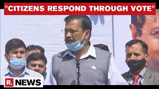 Delhi CM Arvind Kejriwal Reacts To MCD Bypoll Results, Hits Out At BJP