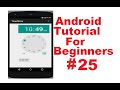 Android Tutorial for Beginners 25 #  Android TimePicker