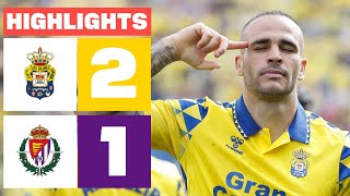 UD LAS PALMAS 2 - 1 REAL VALLADOLID CF I HIGHLIGHTS LALIGA EA SPORTS