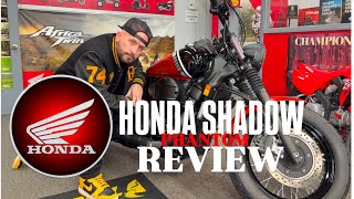 2024 Honda Shadow Phantom Review| Worth The Value?