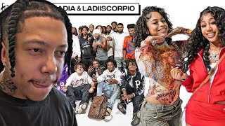 Prime Reacts to 50 Guys Competing For Nadia \u0026 Ladiiscorpio ! They Mentioned Me