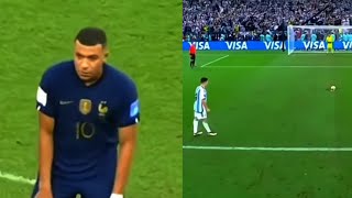 MBAPPE REACTIONS TO ARGENTINA WINNING WC