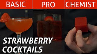 Strawberry Cocktails - 3 Ways