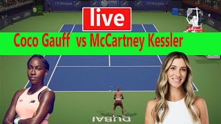 Coco Gauff  vs McCartney Kessler    (Round 32)   🏆 ⚽ Dubai Open (18/02/2025) 🎮 gameplay Tiebreaker