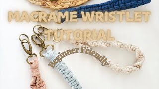 MACRAME WRISTLET MADE QUICK | BEST SELLER | DIY | SPIRAL #smallbusiness #diy