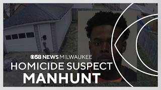 Manhunt for homicide suspect underway in Kenosha after woman found dead in home