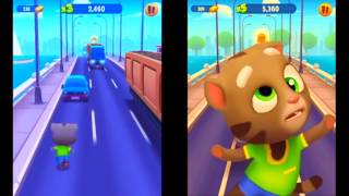 Talking Tom Gold Run vs Talking Tom Gold Run! - best game videos for kids