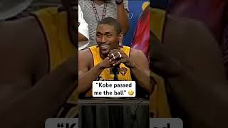 Metta Sandiford-Artest's unforgettable press conference after winning the 2010 Finals 😂 #lakers