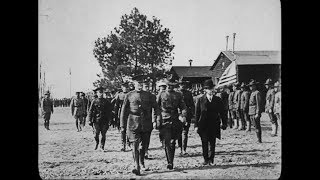 Base Section No. 2 (Bordeaux), Scenes of Personnel and Prominent Visitors [1918]