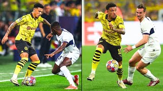 🟡 Jadon Sancho Crazy Skills & Dribbling vs PSG 😳😍 | Dortmund 1-0 PSG | UCL final 2024 | Reactions