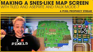 Making a SNES-like map screen with Tiled [Archived Stream]