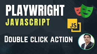 Playwright with Javascript | Mouse Double Click Action | Part 23