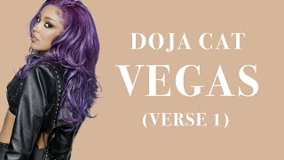 Doja Cat - Vegas (verse 1) (lyrics)
