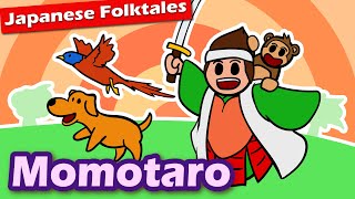 Momotaro, the Peach Boy (a cute tale used for war propaganda?) | Japanese Folktales