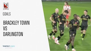 Goals - Brackley Town 2-1 Darlington