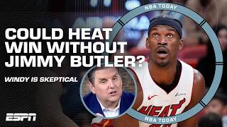 Brian Windhorst will ONLY pick the Heat over the Warriors if Jimmy Butler STARTS | NBA Today