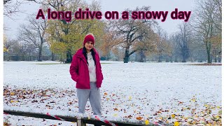 A long drive with my loved ones on a snowy day#goanvloger #konkanivlogger