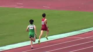 2022年　埼玉県　国体北部地区予選　男子4×400ｍRタイムレース決勝1組