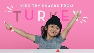 Kids Try Snacks from Turkey | Kids Try | HiHo Kids